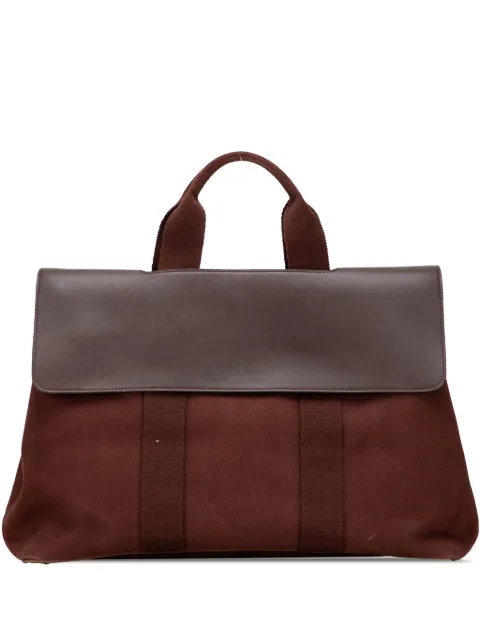 Hermès Pre-Owned 2000-2010 Toile and Swift Valparaiso MM handbag
