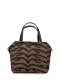 Fendi Pre-Owned 2000-2010 Zebra Print Canvas handbag - Brown