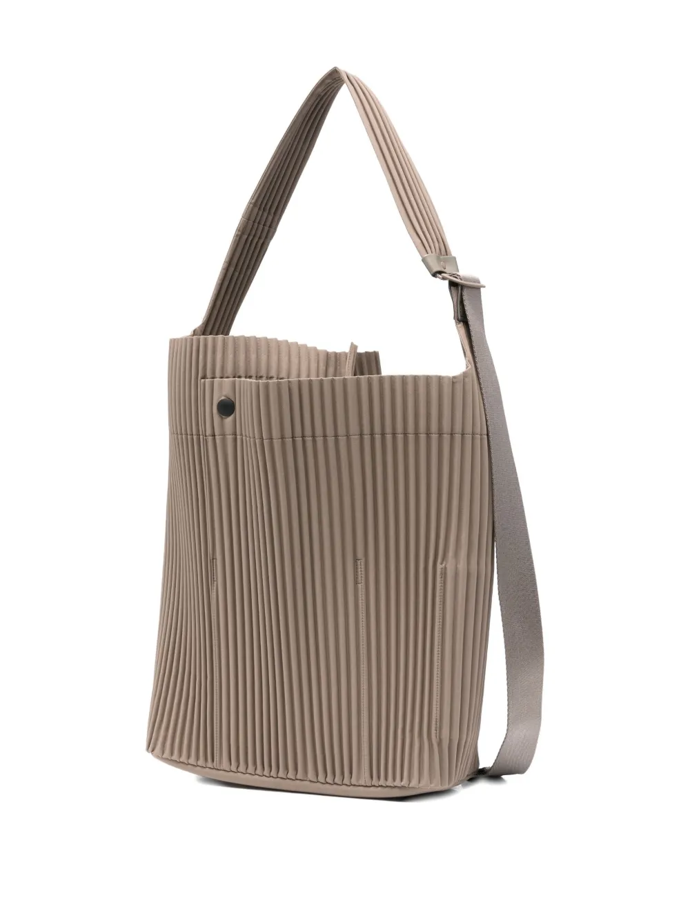 Homme Plissé Issey Miyake Utility geplooide shopper Beige