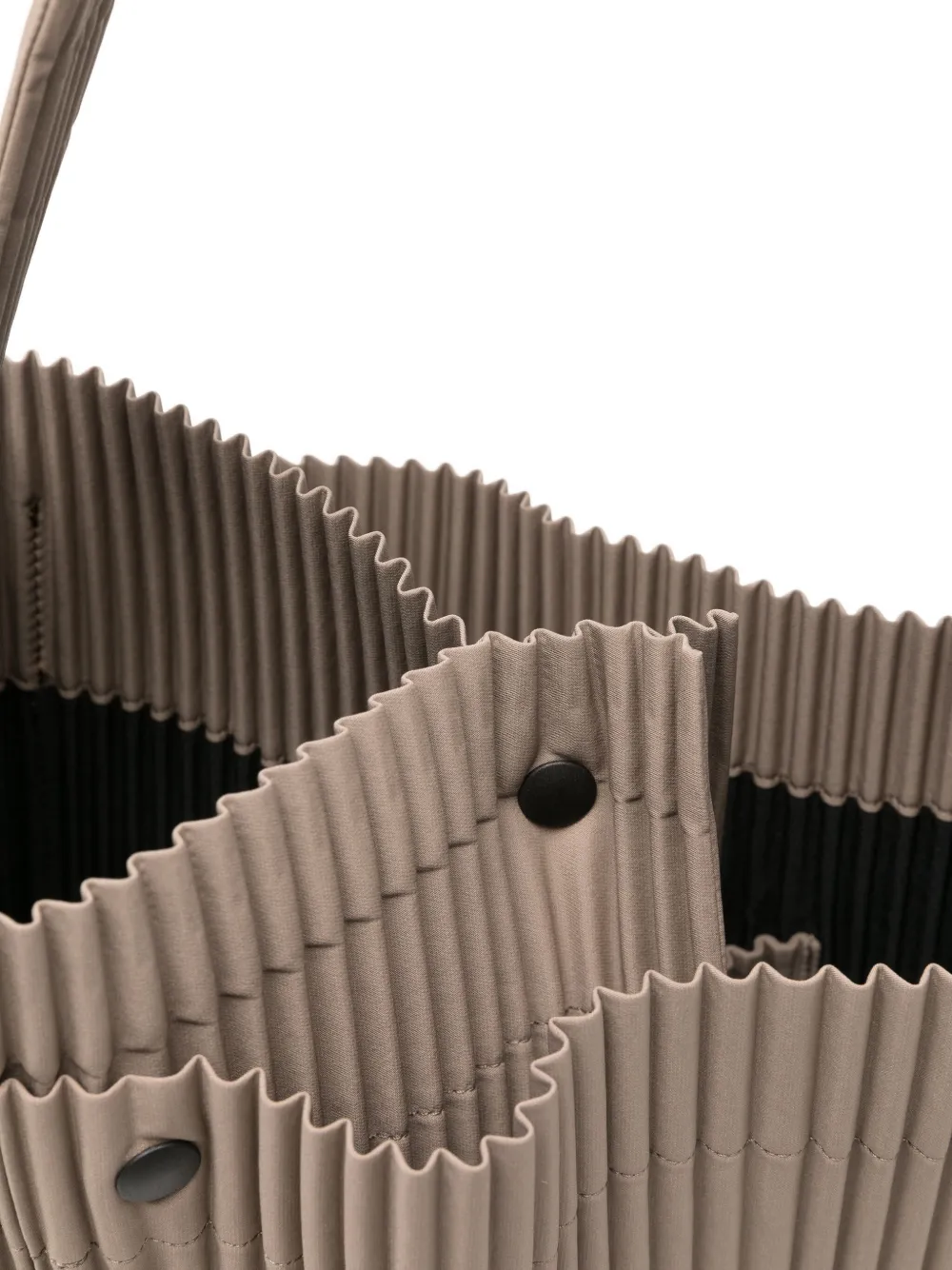 Homme Plissé Issey Miyake Utility geplooide shopper Beige