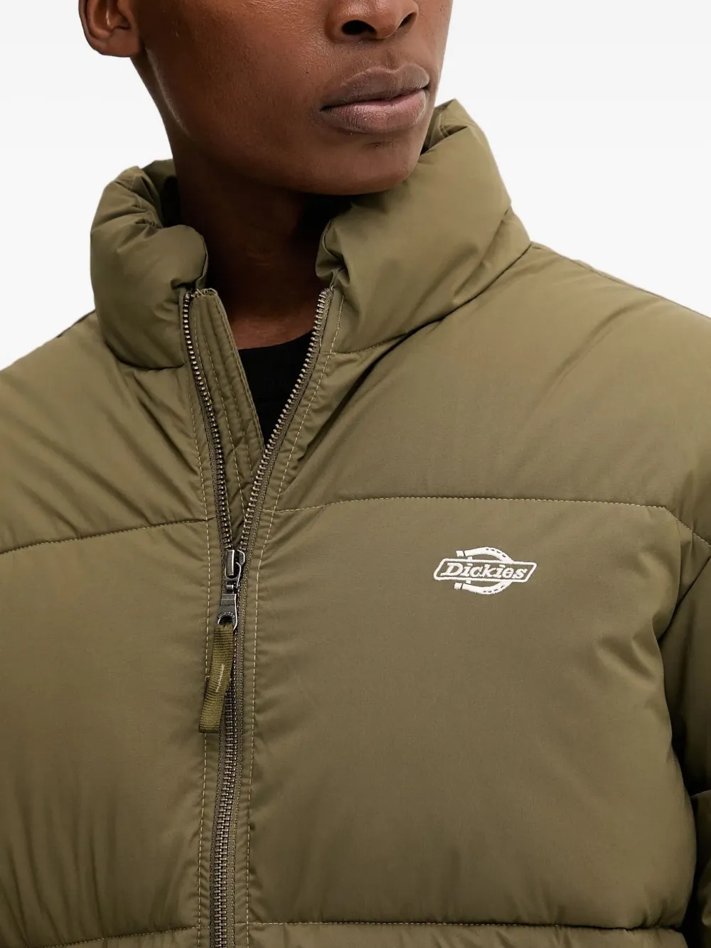 DICKIES Summerdale gewatteerd jack met logodetail Groen