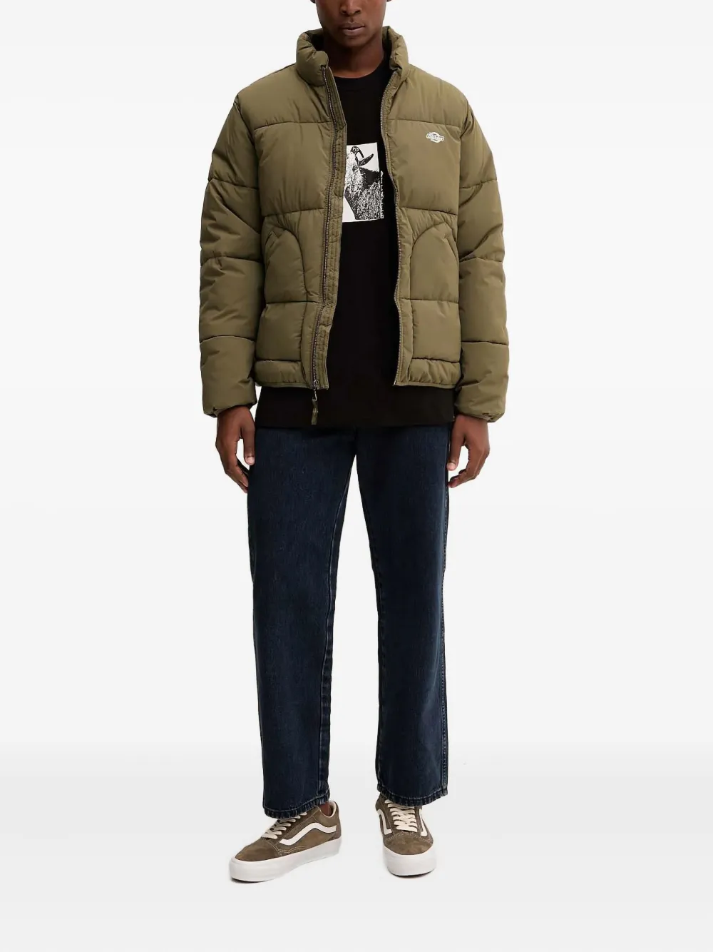 DICKIES Summerdale logo-detail quilted jacket | Down Jackets | Image 2