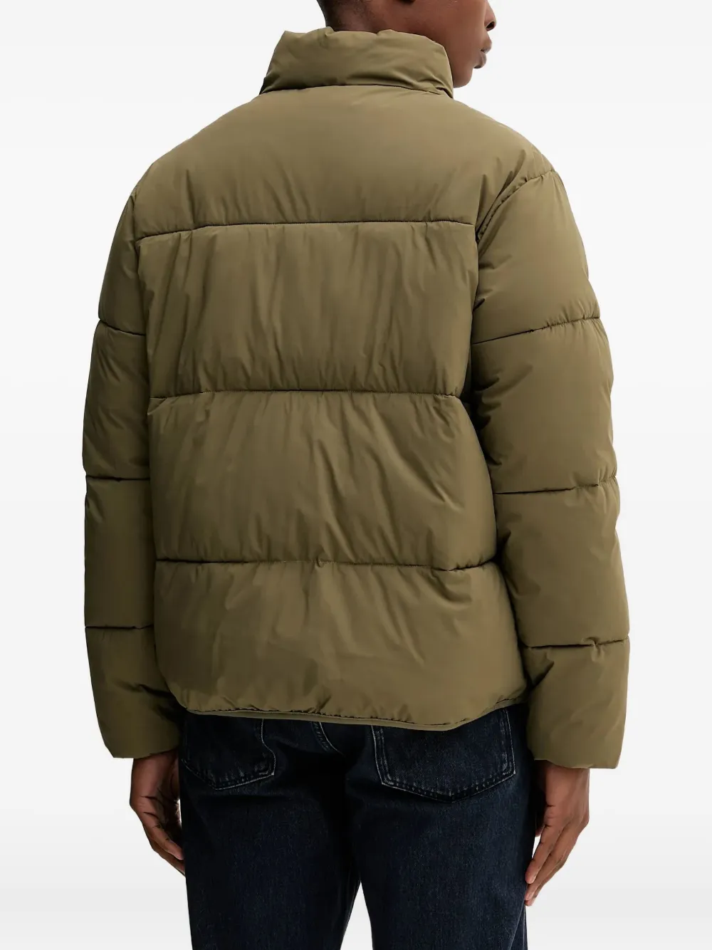 DICKIES Summerdale gewatteerd jack met logodetail Groen