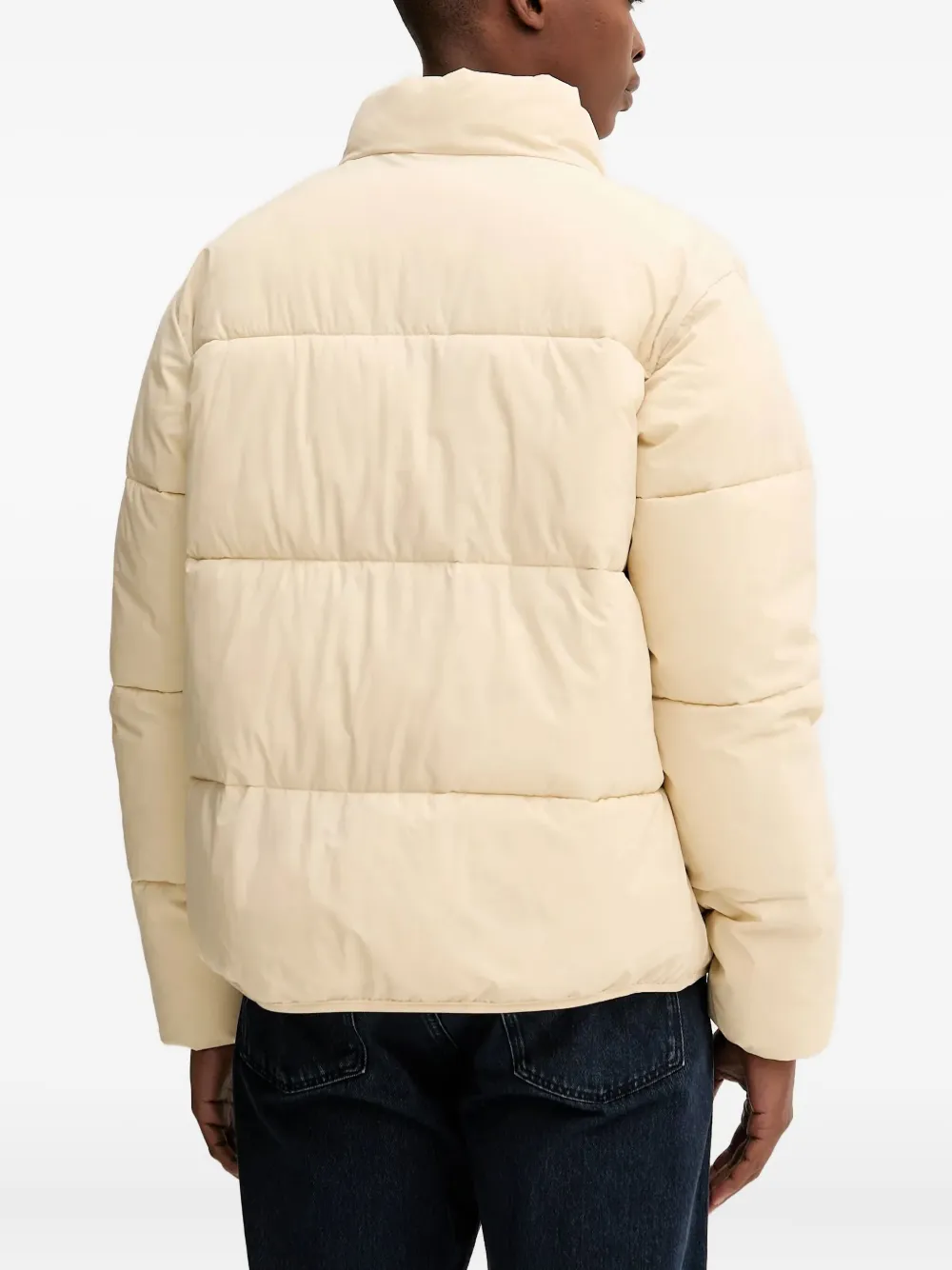 DICKIES Summerdale gewatteerd jack met logodetail Beige