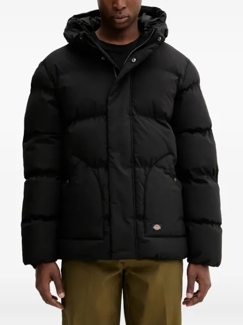 DICKIES hooded-neckline padded jacket