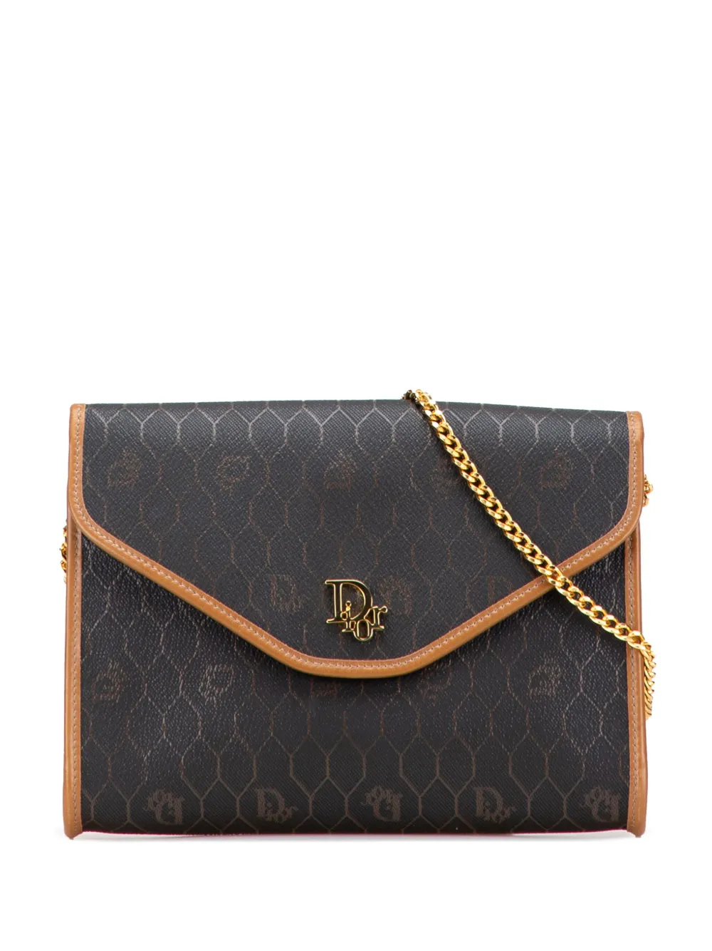 Christian Dior Pre-Owned 20th Century Honeycomb Coated Canvas Chain Christian Dior Pre-Owned 20th Century Honeycomb Coated Canvas Chain