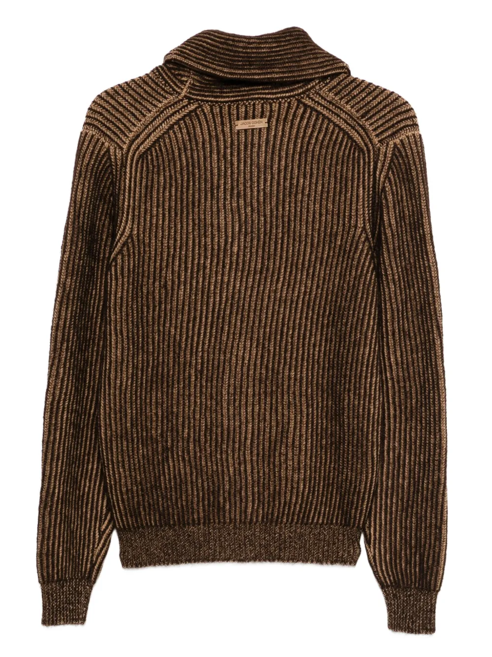 Jacob Cohën cardigan rayé à col châle | Cardigans | Image 2