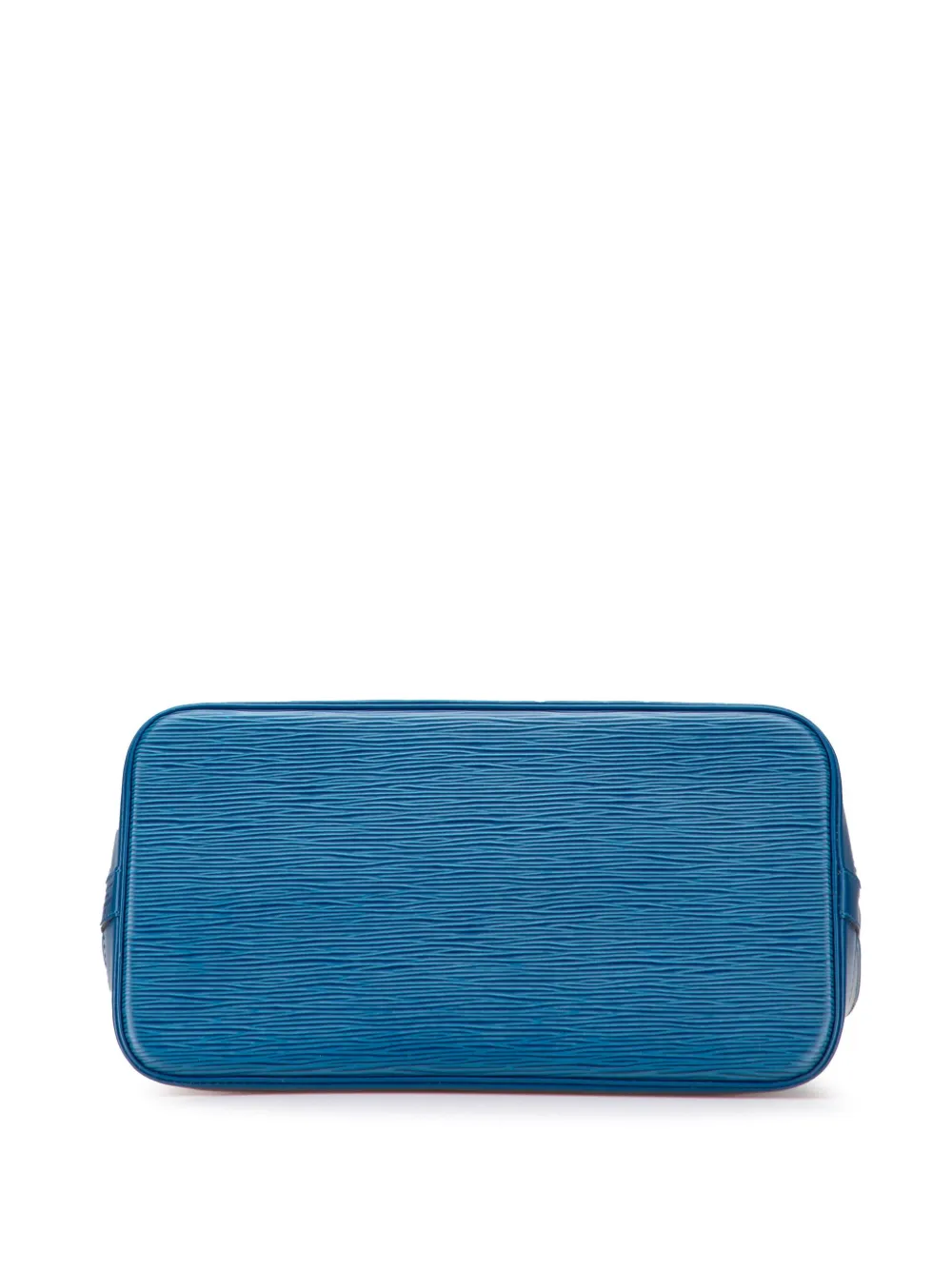Pre-owned Louis Vuitton 1996 Epi Alma Pm Handbag In Blue
