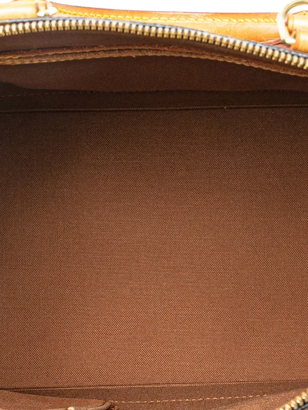 Pre-owned Louis Vuitton 2001 Monogram Alma Pm Handbag In Brown