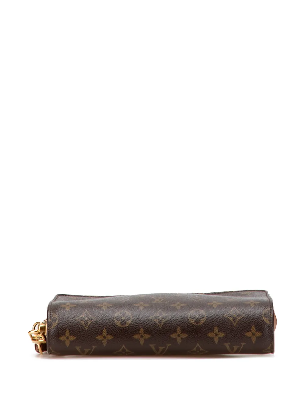 Pre-owned Louis Vuitton 2003 Monogram Orsay Clutch Bag In Brown
