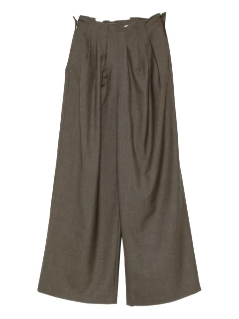 VIKTORIA CHAN pleated trousers