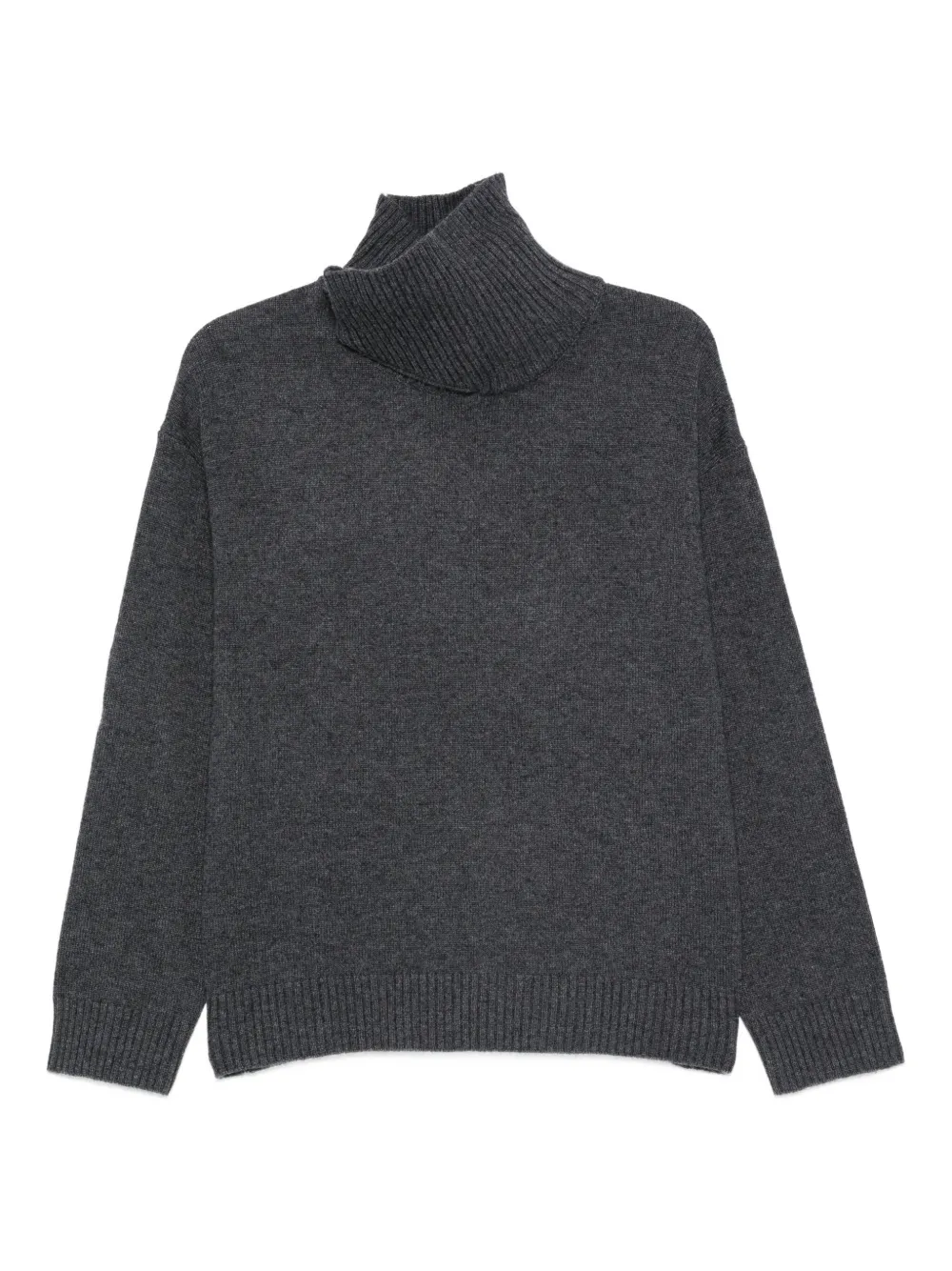 Viktoria Chan Roll-neck Sweater In Gray