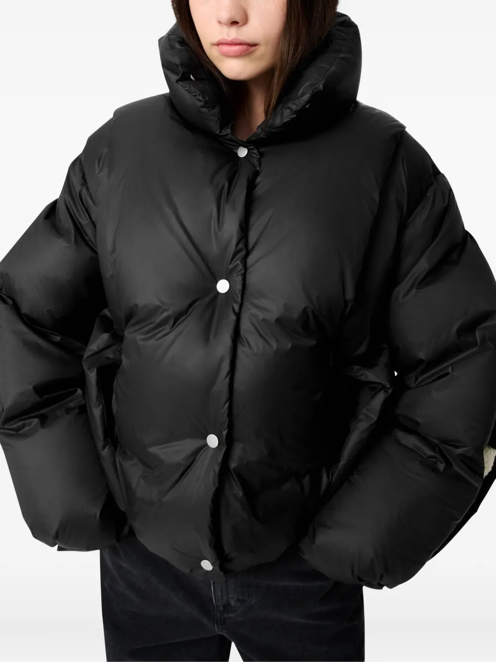 Axel Arigato Echo Puffer Jacket In Black