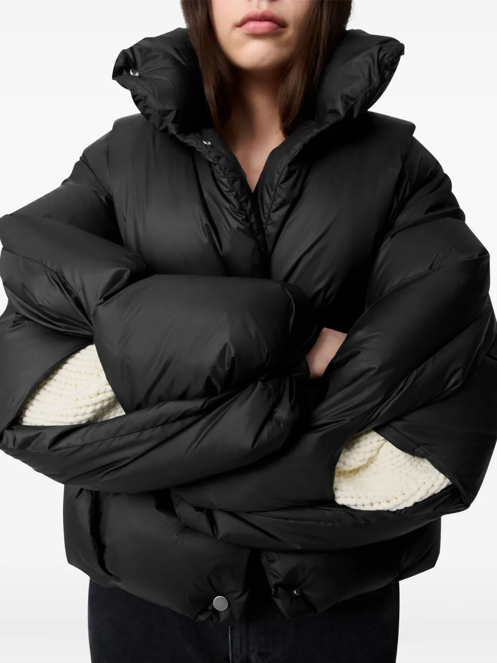 Axel Arigato Echo Puffer Jacket In Black