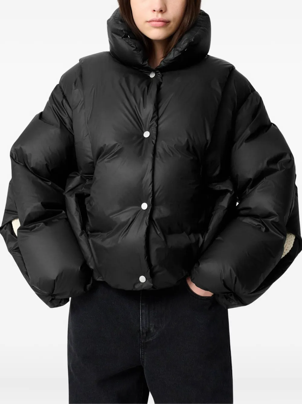 Axel Arigato Echo Puffer Jacket In Black