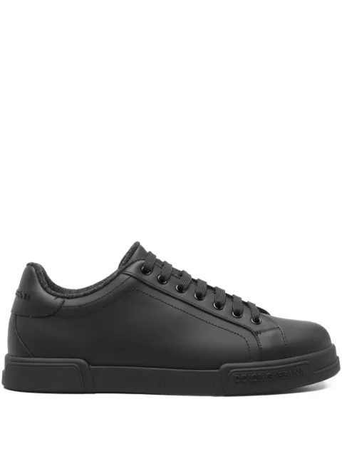 Dolce & Gabbana leather sneakers