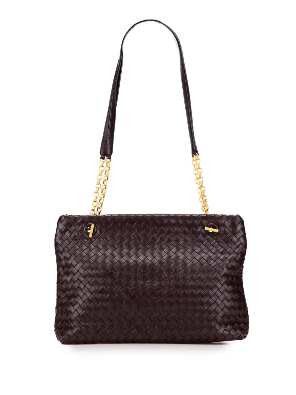 Bottega Veneta Pre-Owned 2000-2007 Nappa Intrecciato tote bag - ブラウン Bottega Veneta Pre-Owned 2000-2007 Nappa Intrecciato tote bag - ブラウン