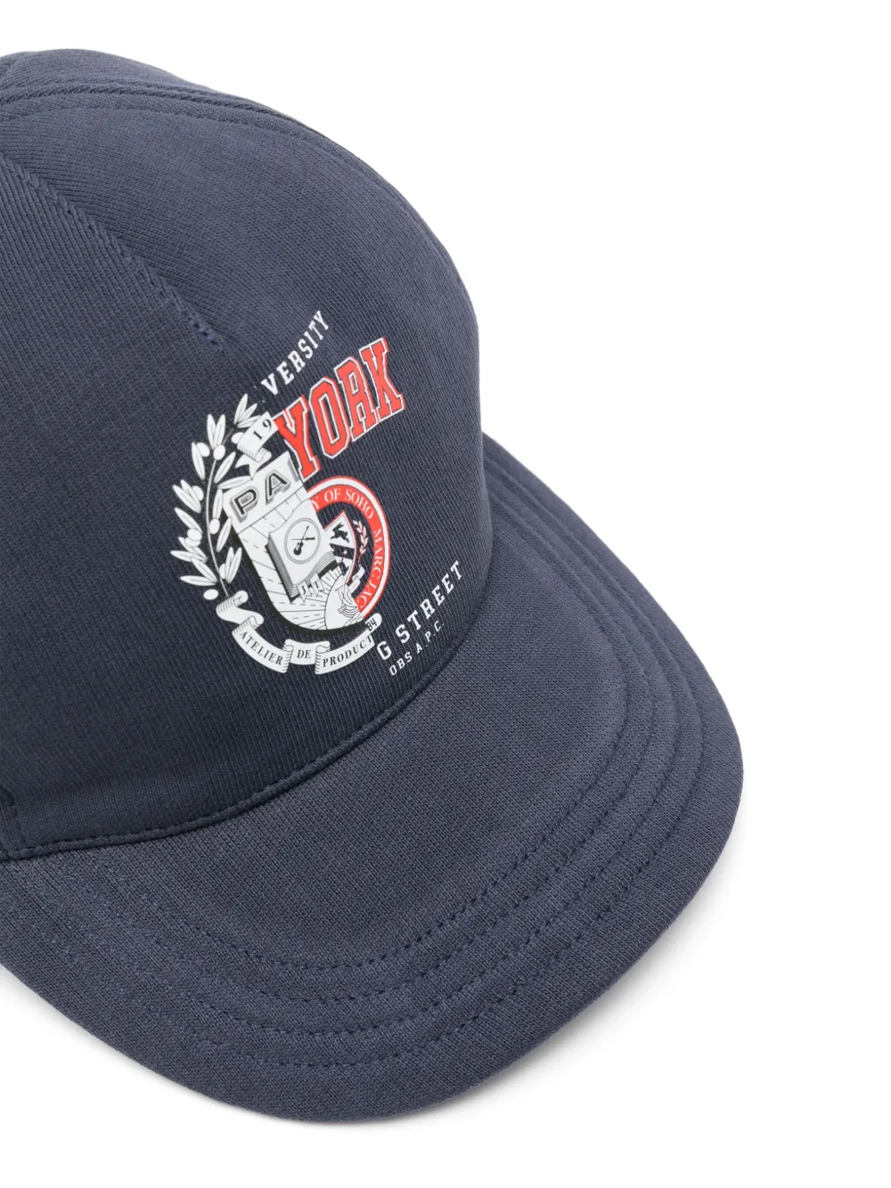 Apc Casquette Eden Cap In Blue