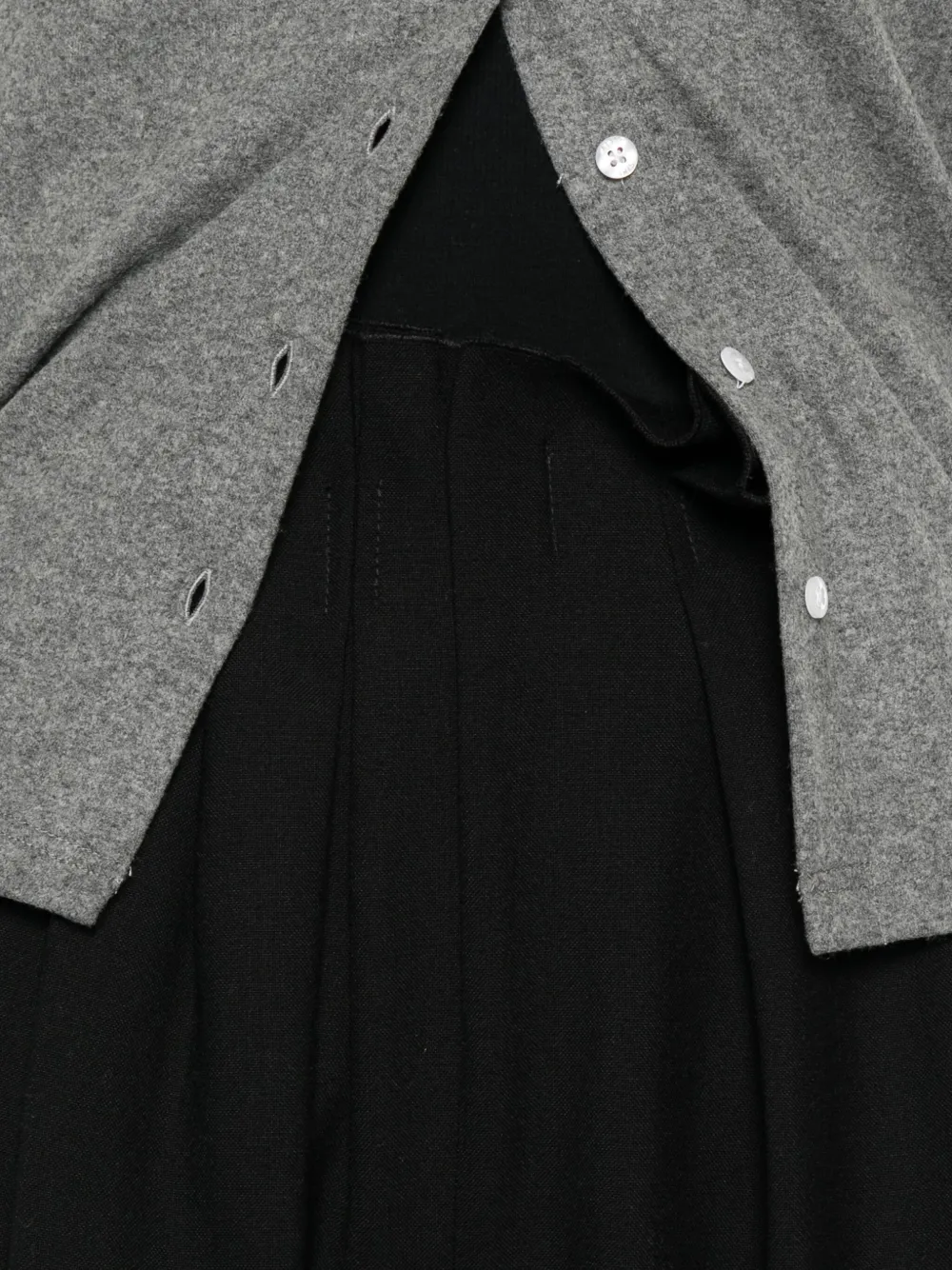 VIKTORIA CHAN Plooibroek Zwart