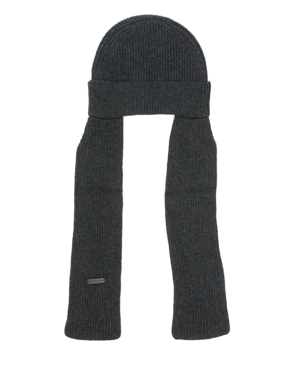 VIKTORIA CHAN ribbed hat - Grijs