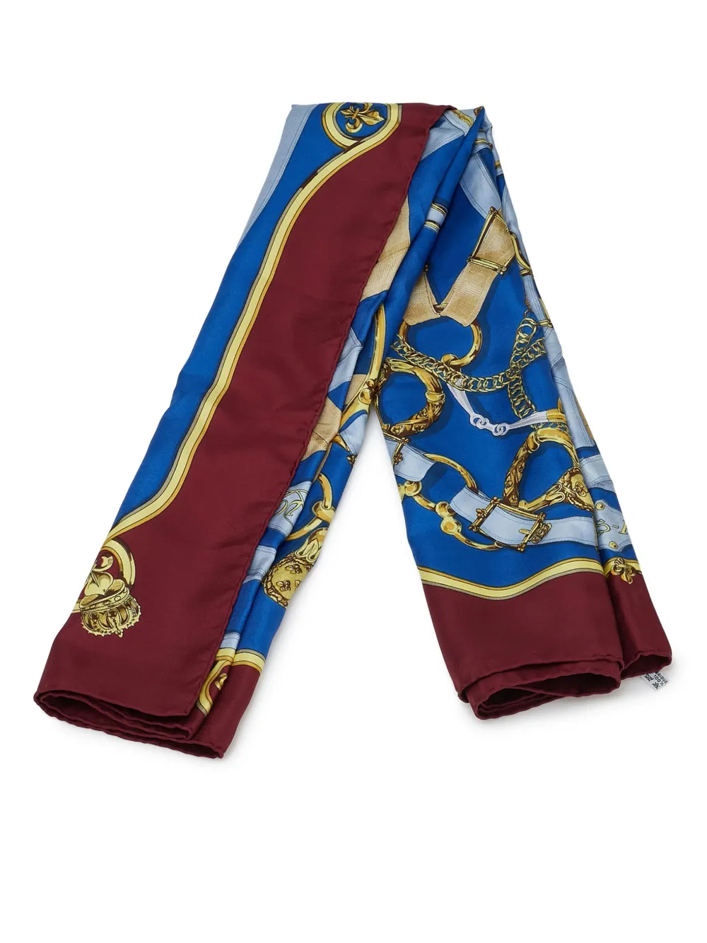 Hermès Pre-Owned 1979-1986 Cavalcadour Voltigeur Silk Scarf scarves - Hermès Pre-Owned 1979-1986 Cavalcadour Voltigeur Silk Scarf scarves -