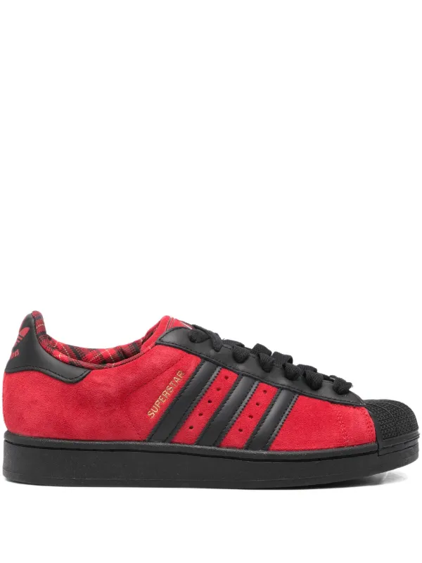 Adidas Tenis SuperStar II} Rojo FARFETCH CO