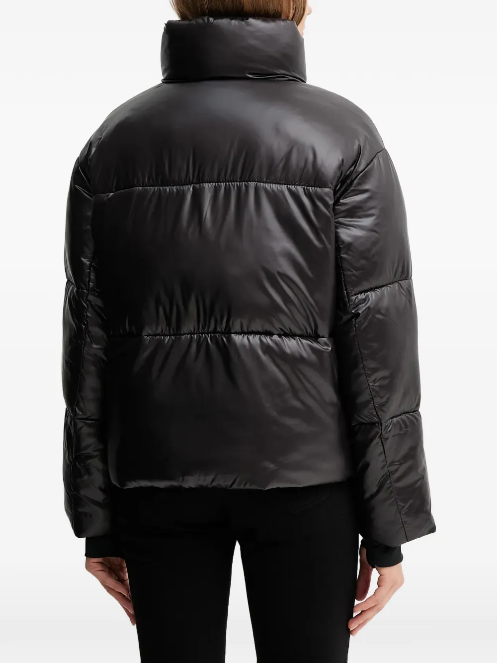  Joop! High-neck Puffer Jacket - Black 