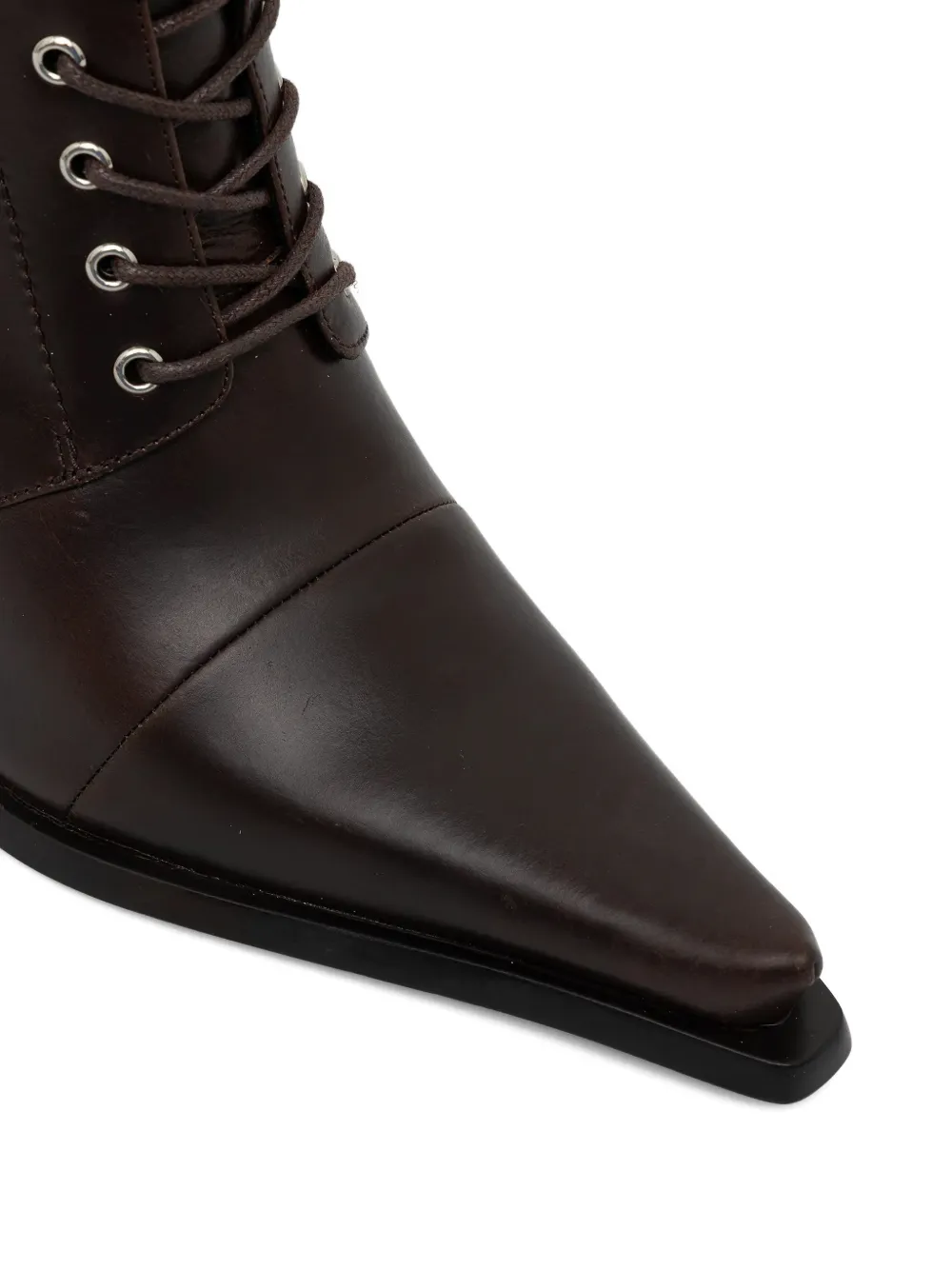 Jeffrey Campbell Lani veterlaarzen met hak Bruin