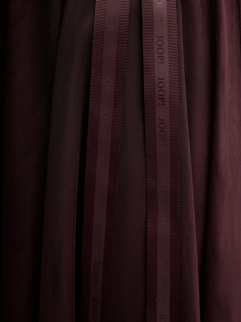 Fridi logo-waistband midi skirt