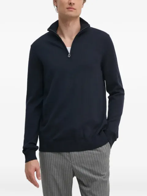 Joop! quarter-zip long-sleeve sweater