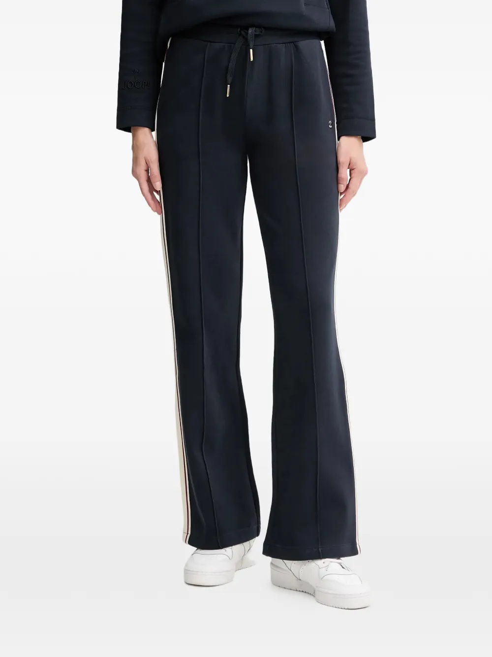 Joop! Talina stripe drawstring trousers - Blau