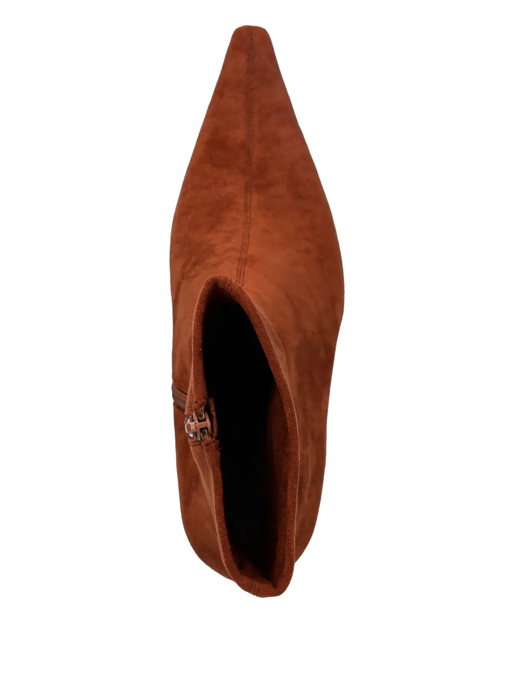 Jeffrey Campbell Beth-Anne laarzen met puntige neus en sleehak Bruin