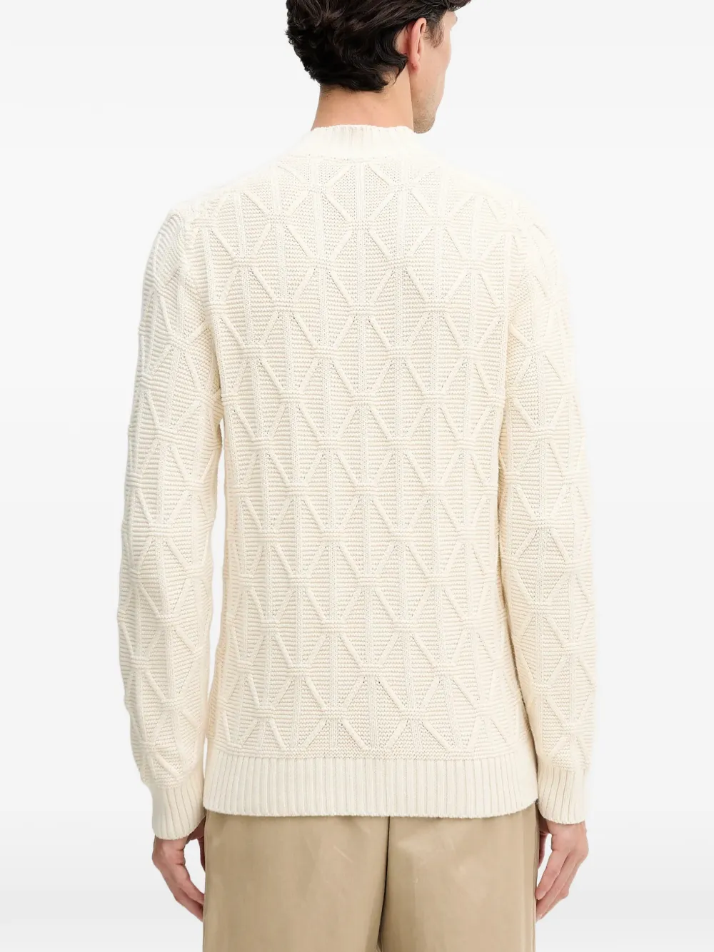  Joop! Floriano Knitted Sweater - Neutrals 