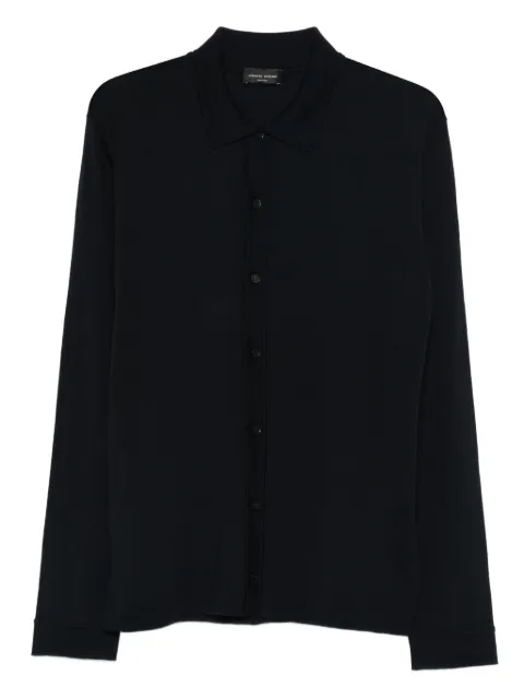 Roberto Collina cárdigan con cuello tipo polo