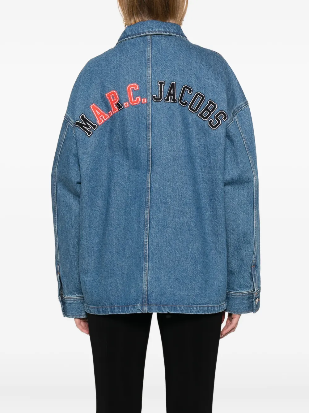 A.P.C. Denim jack Blauw