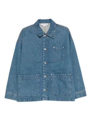 【A.P.C】FEMME 3rd DENIM JKT Vintage wash A.P.C. Light Blue 3rd Type Denim Jacket S Stone Wash Classic