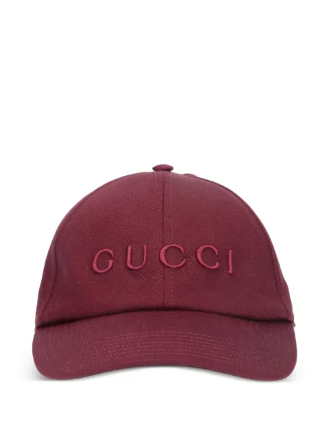 Gucci logo-embroidered baseball cap