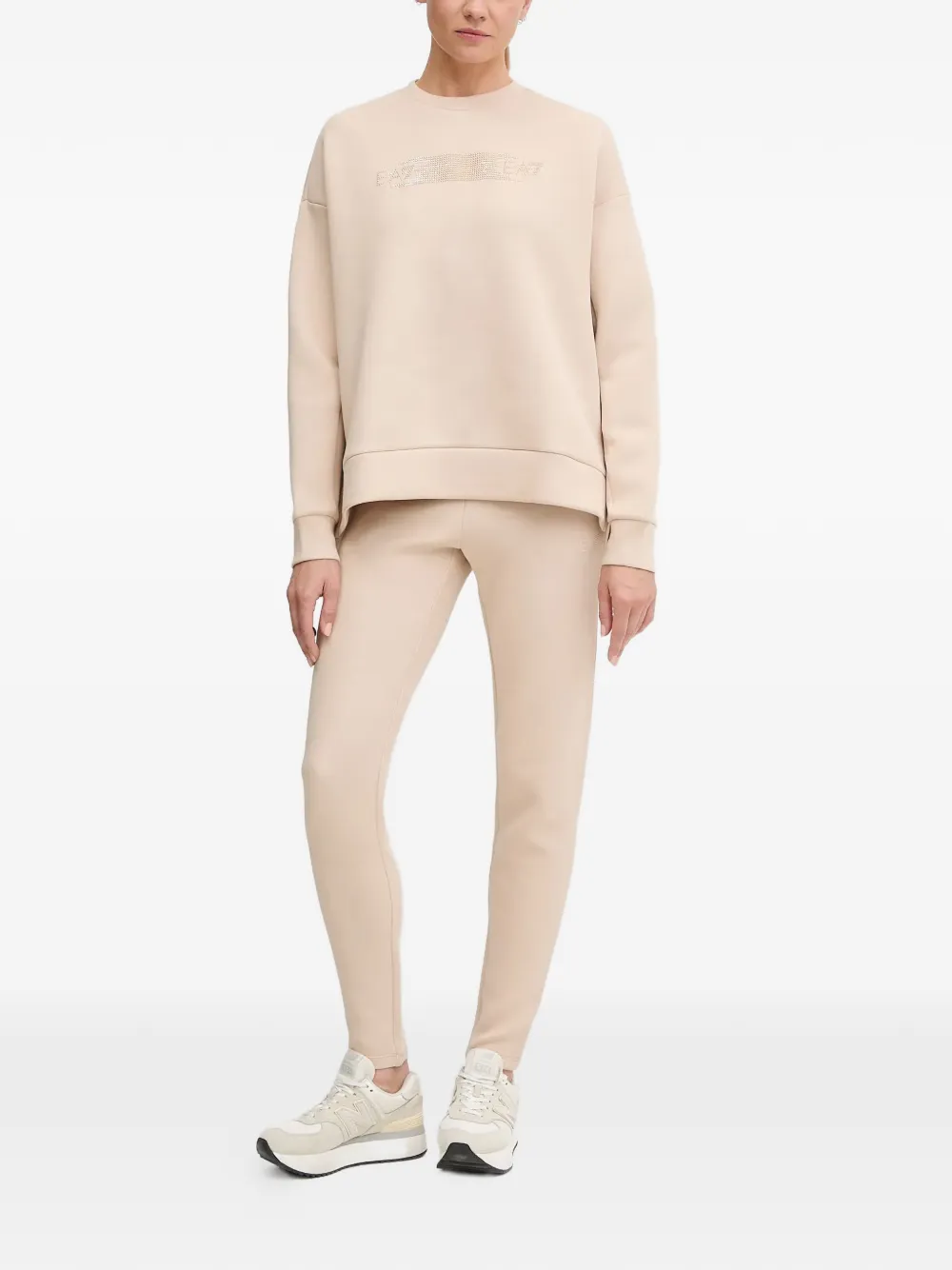 Ea7 Emporio Armani Logo Series tracksuit - Beige