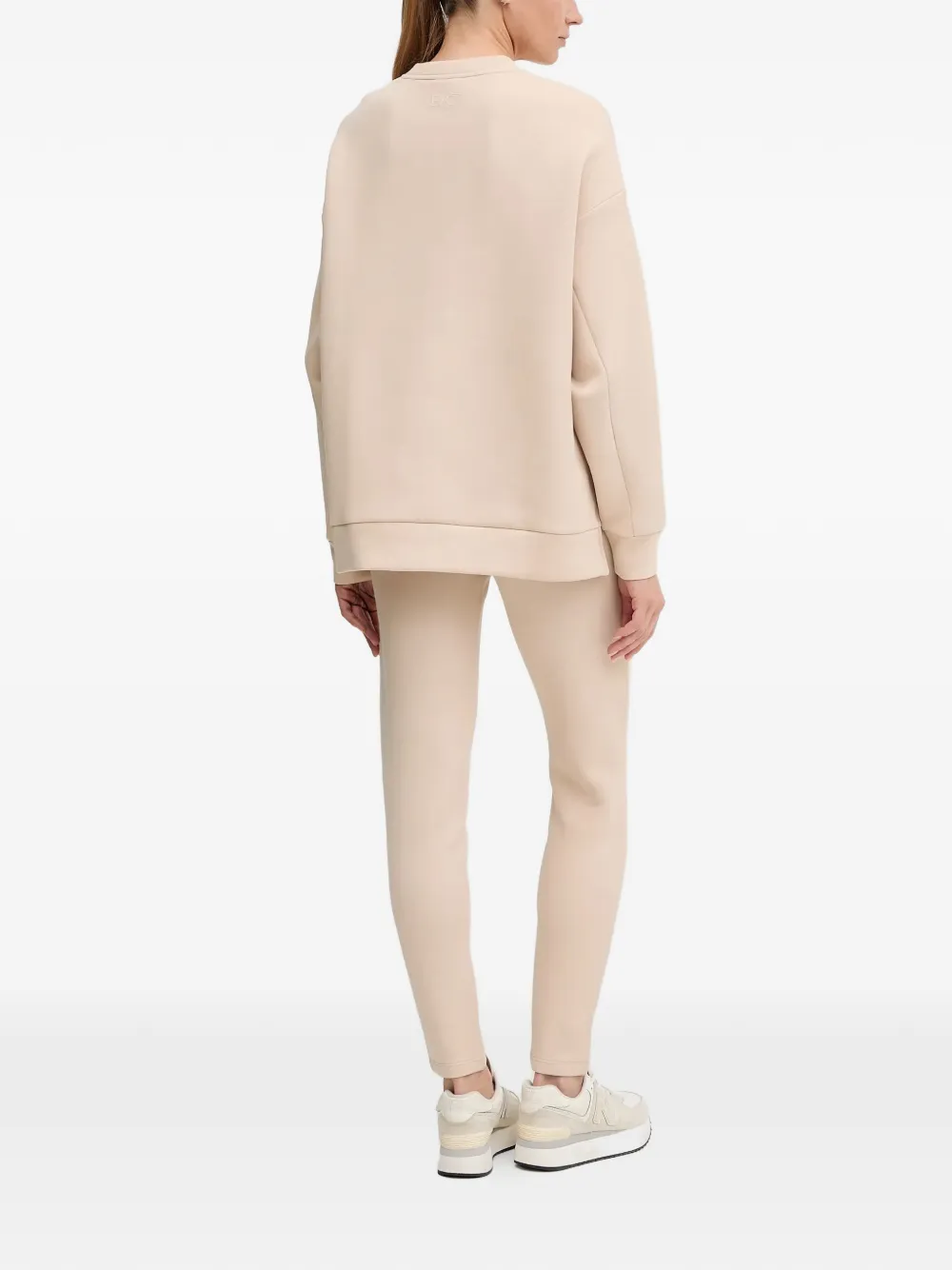 Ea7 Logo Series Tracksuit In Neutral