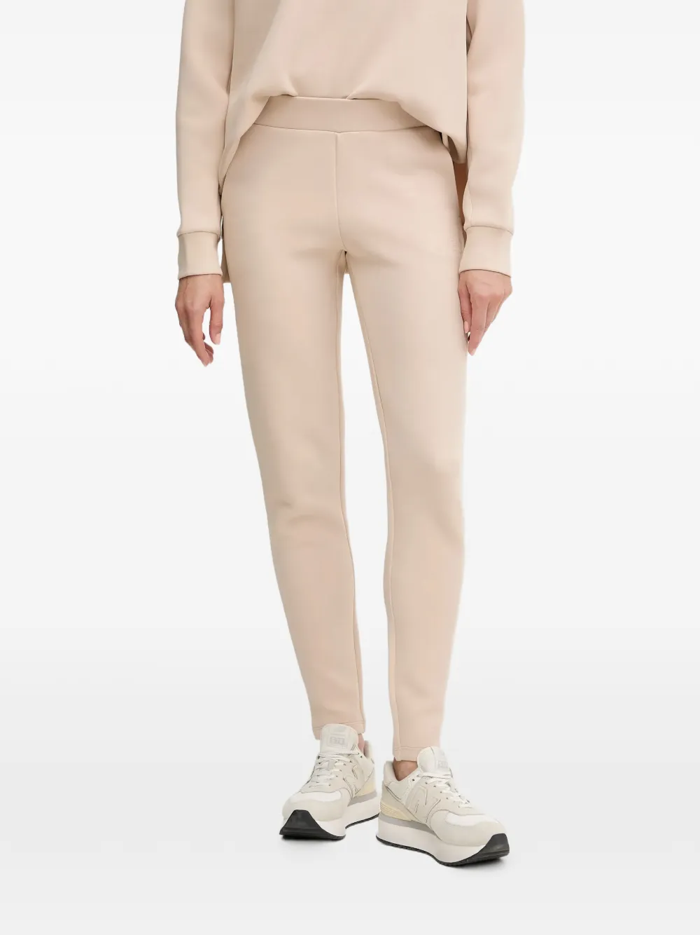 Ea7 Emporio Armani Logo Series tracksuit Beige