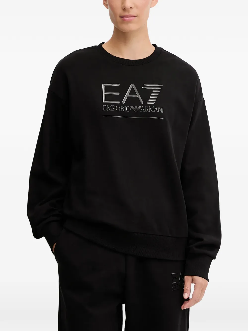 Ea7 Emporio Armani crew-neck sweatshirt - Nero