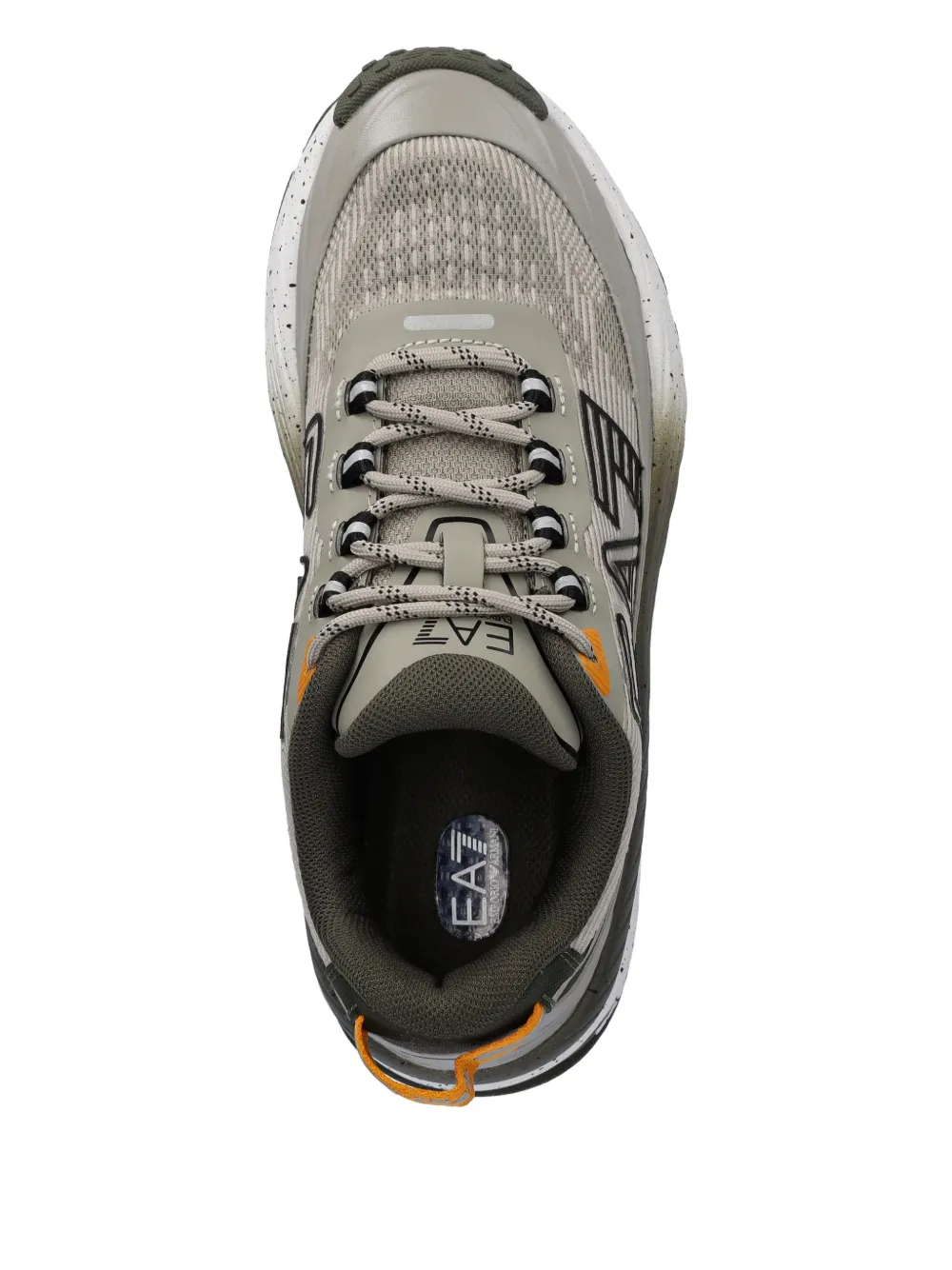 Ea7 Emporio Armani logo-print sneakers Grijs