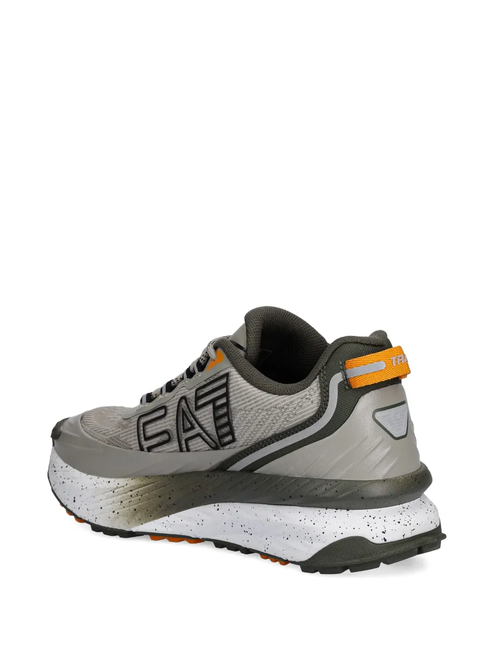 Ea7 Emporio Armani logo-print sneakers Grijs