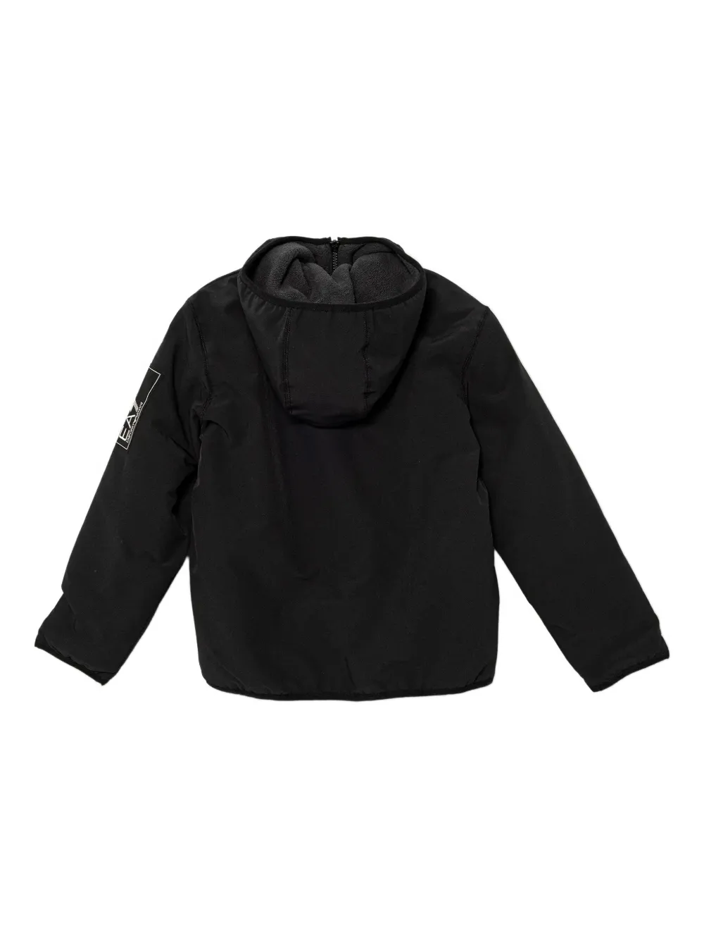 Ea7 Hooded Jacket In Black