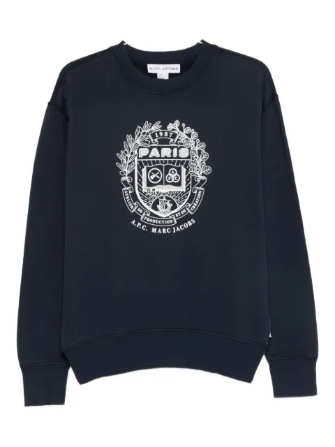 A.P.C. x Marc Jacobs crest-print sweatshirt