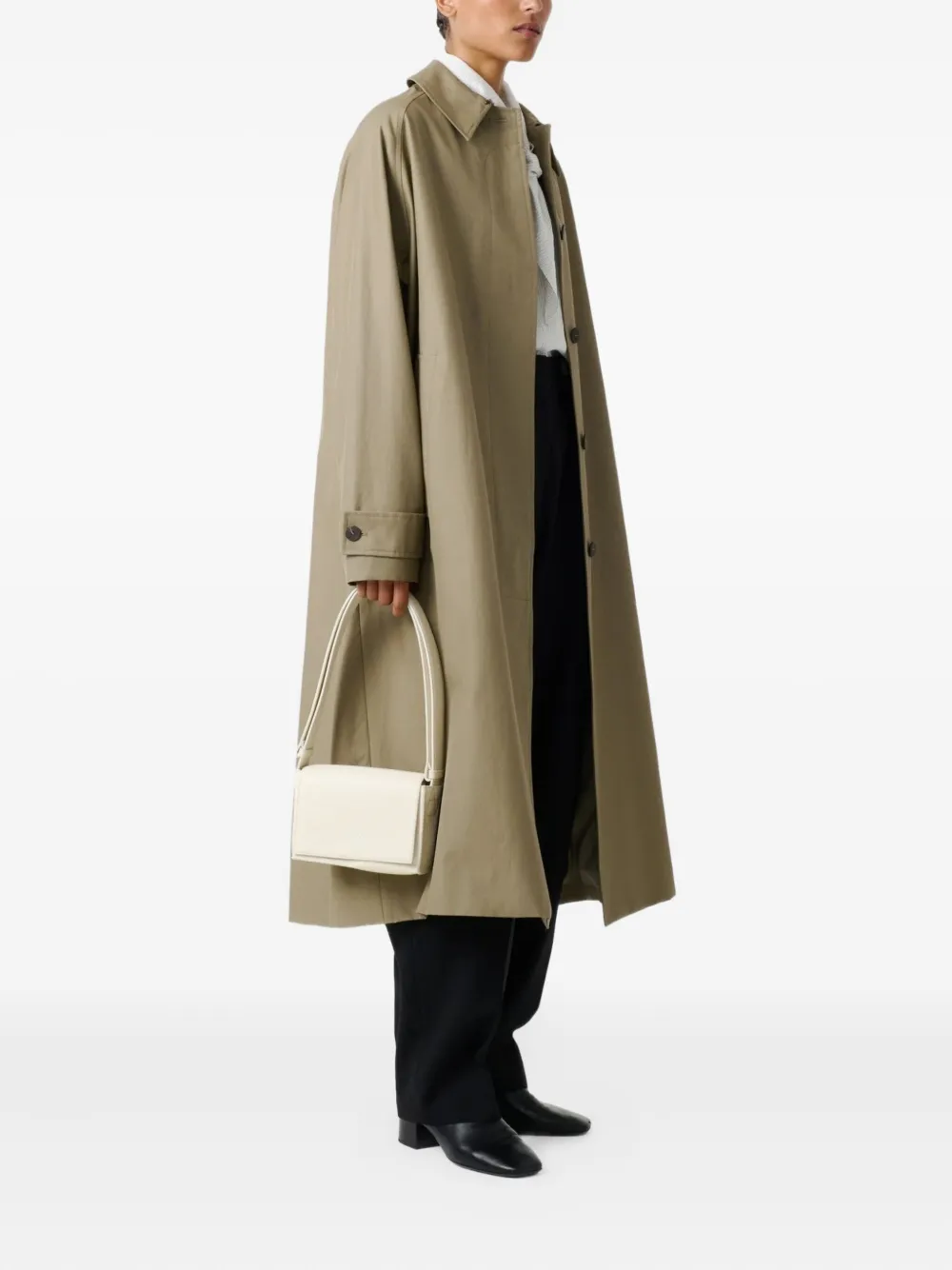 Studio Nicholson Holin Coat In Neutral