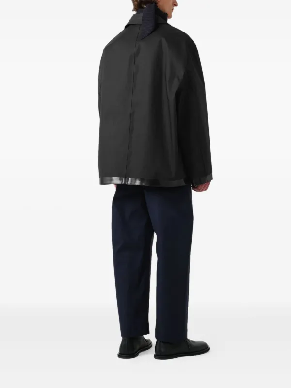 Studio Nicholson x Teviot ボタン コート | ブラック | FARFETCH JP