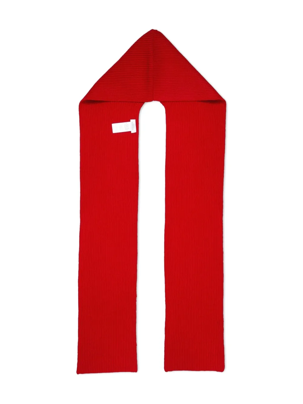 Studio Nicholson Fife Ribbed Scarf In Red