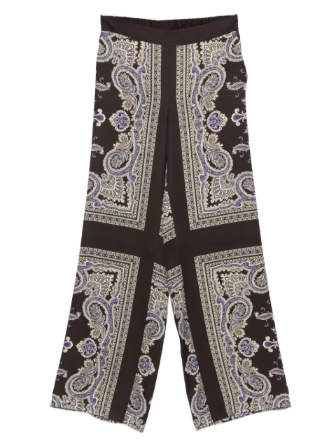LIU JO paisley-print trousers