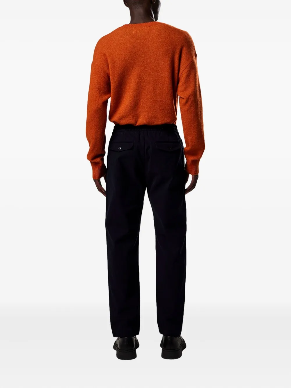 NN07 Foss straight-leg trousers - Blauw